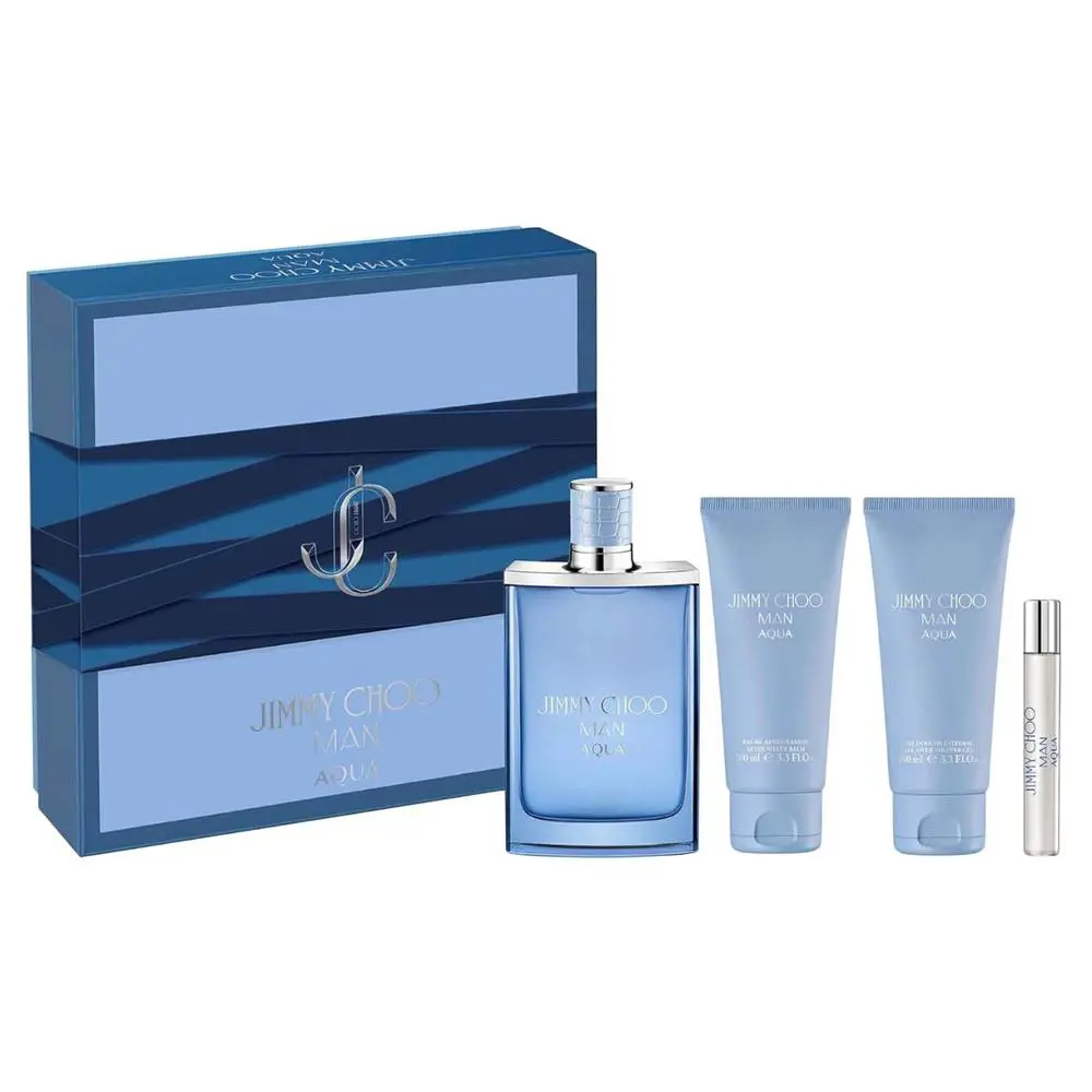 Jimmy Choo Man Aqua Eau De Toilette Gift Set