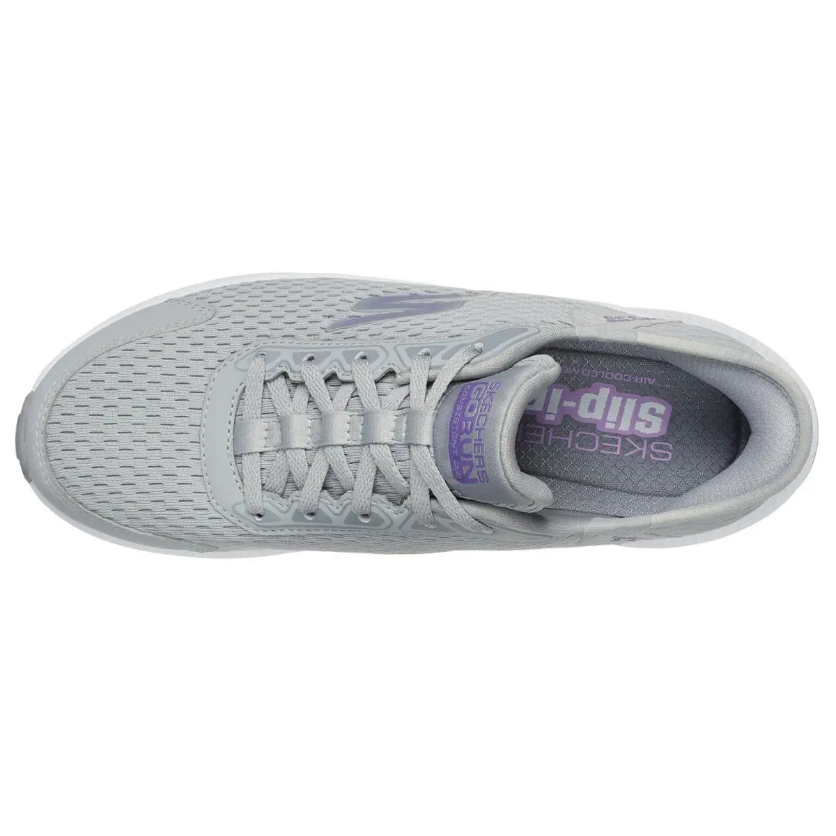 Skechers shoes - 128615 - 128615 - Gray/Lavender (UPC: 197627205595) 1