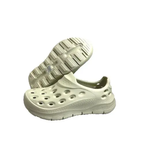 Skechers Arch Fit GO Foam Low Slip-on Sleepers Sandal Men Shoes Nat Size 12