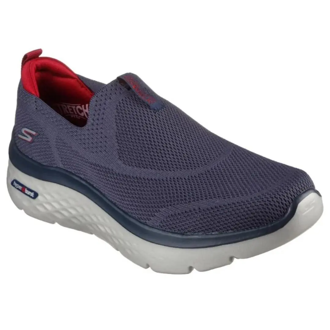 Skechers Men`s Gowalk Hyper Burst Savitar Sneakers Navy Blue Size 10.5 - Blue