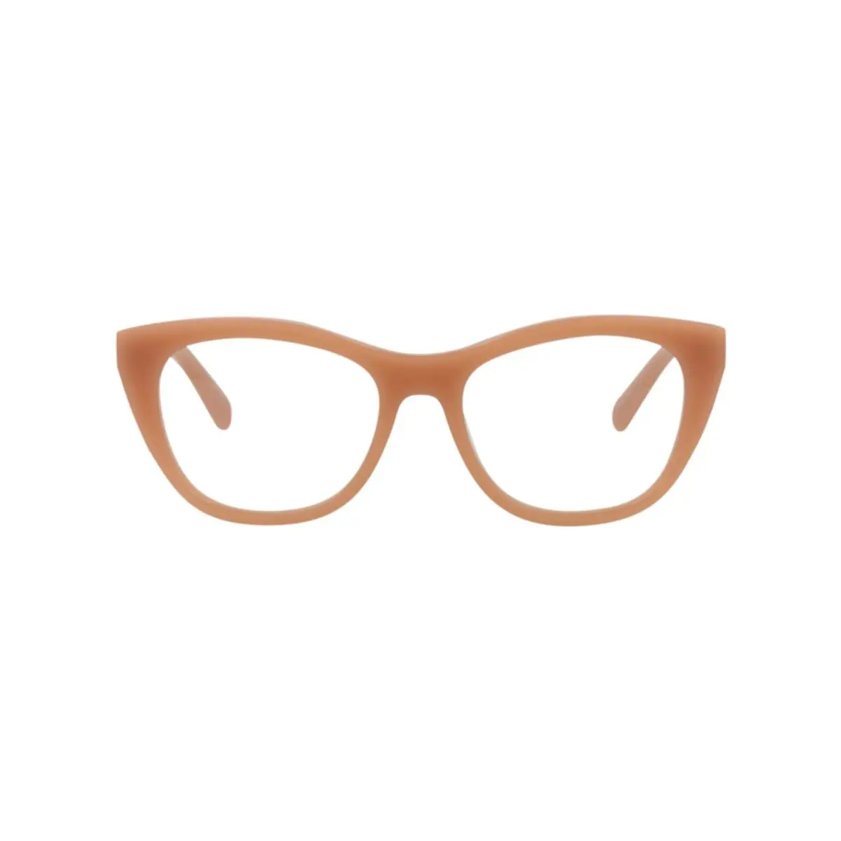 Stella Mccartney Womens Cat Eye Beige Beige Transparent Fashion Designer Eyewear by Stella McCartney