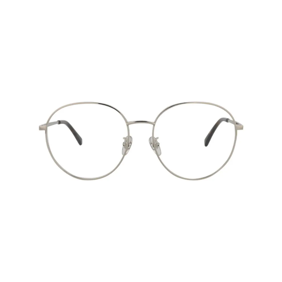 Stella Mccartney Womens Round/oval Palladium Palladium Transparent Fashion by Stella McCartney