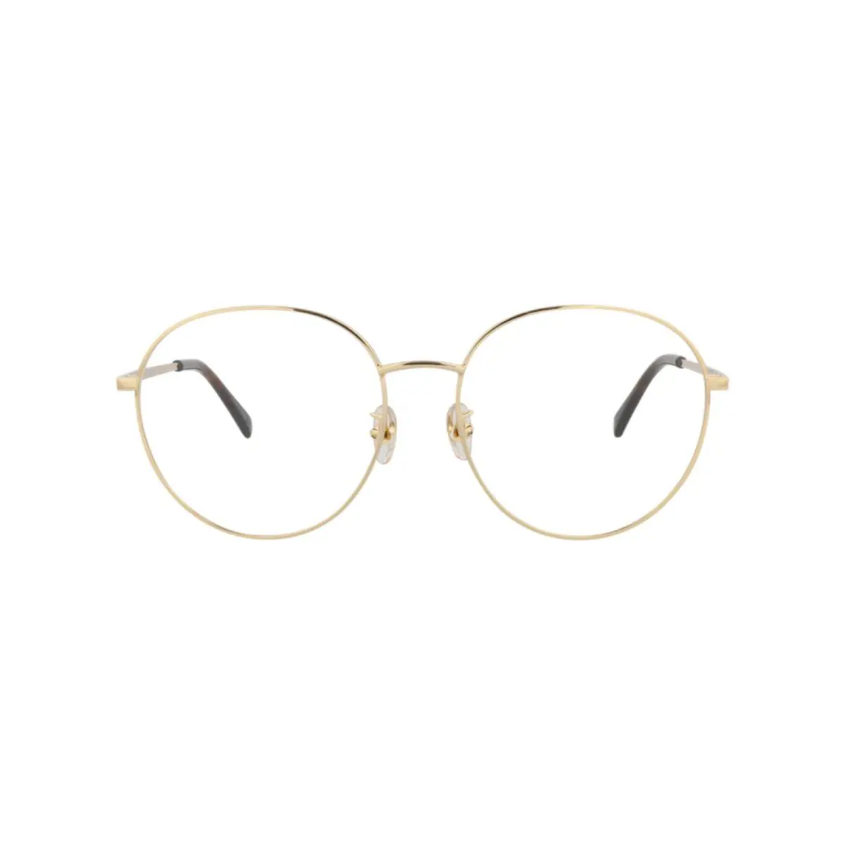 Stella Mccartney Womens Round/oval Gold Gold Transparent Fashion Designer by Stella McCartney