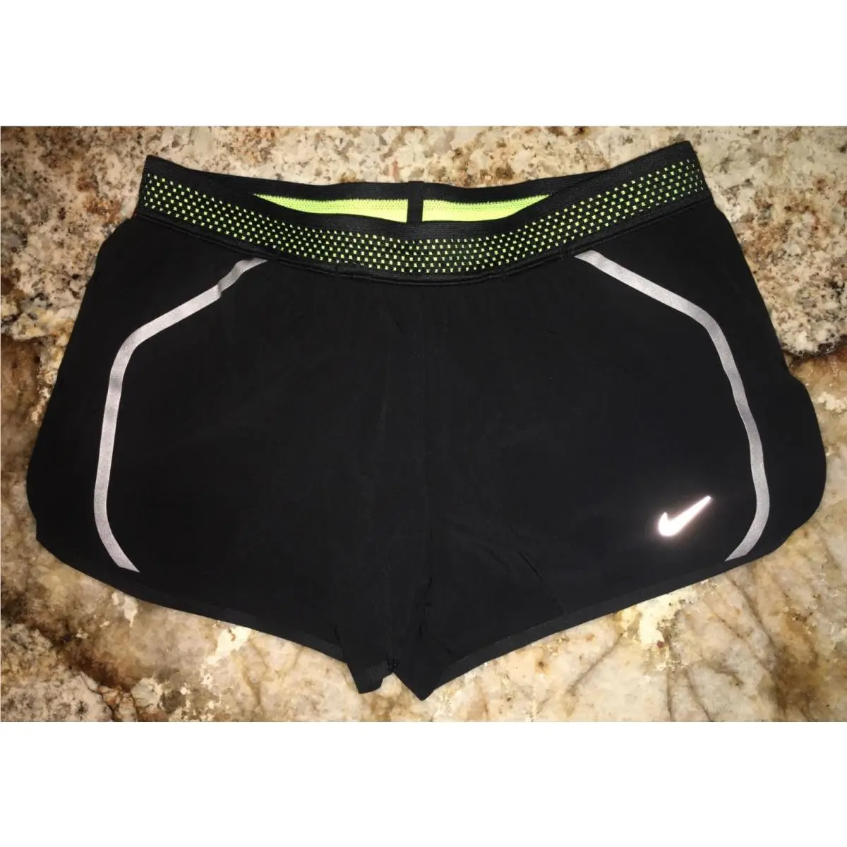 Nike clothing - NIKE Woven AeroSwift Running Shorts - 719564 - Black, Main: Black 8