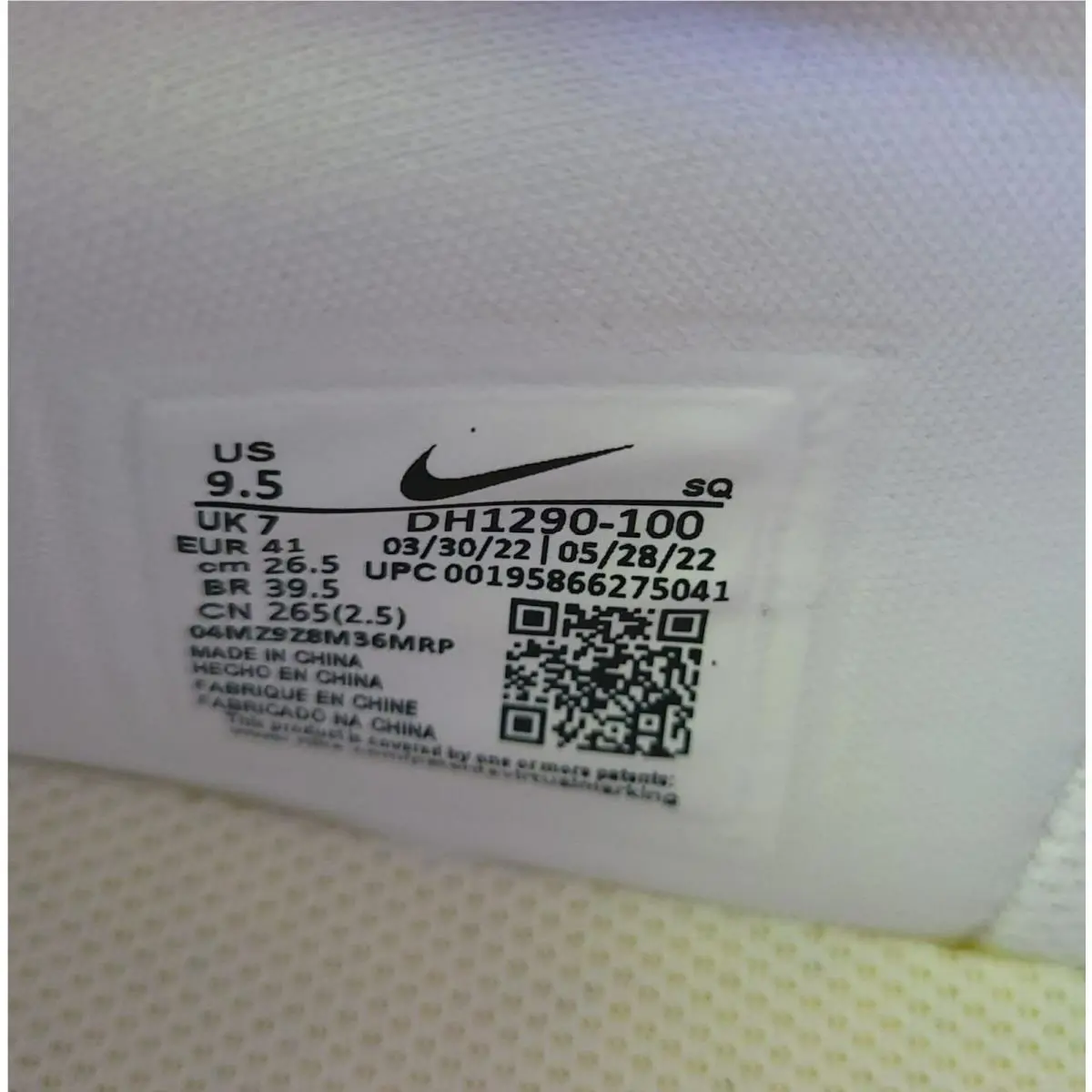 Nike shoes - Nike Air Force 1 Fontanka - DH1290-100 - White (UPC: 195866275058) 10