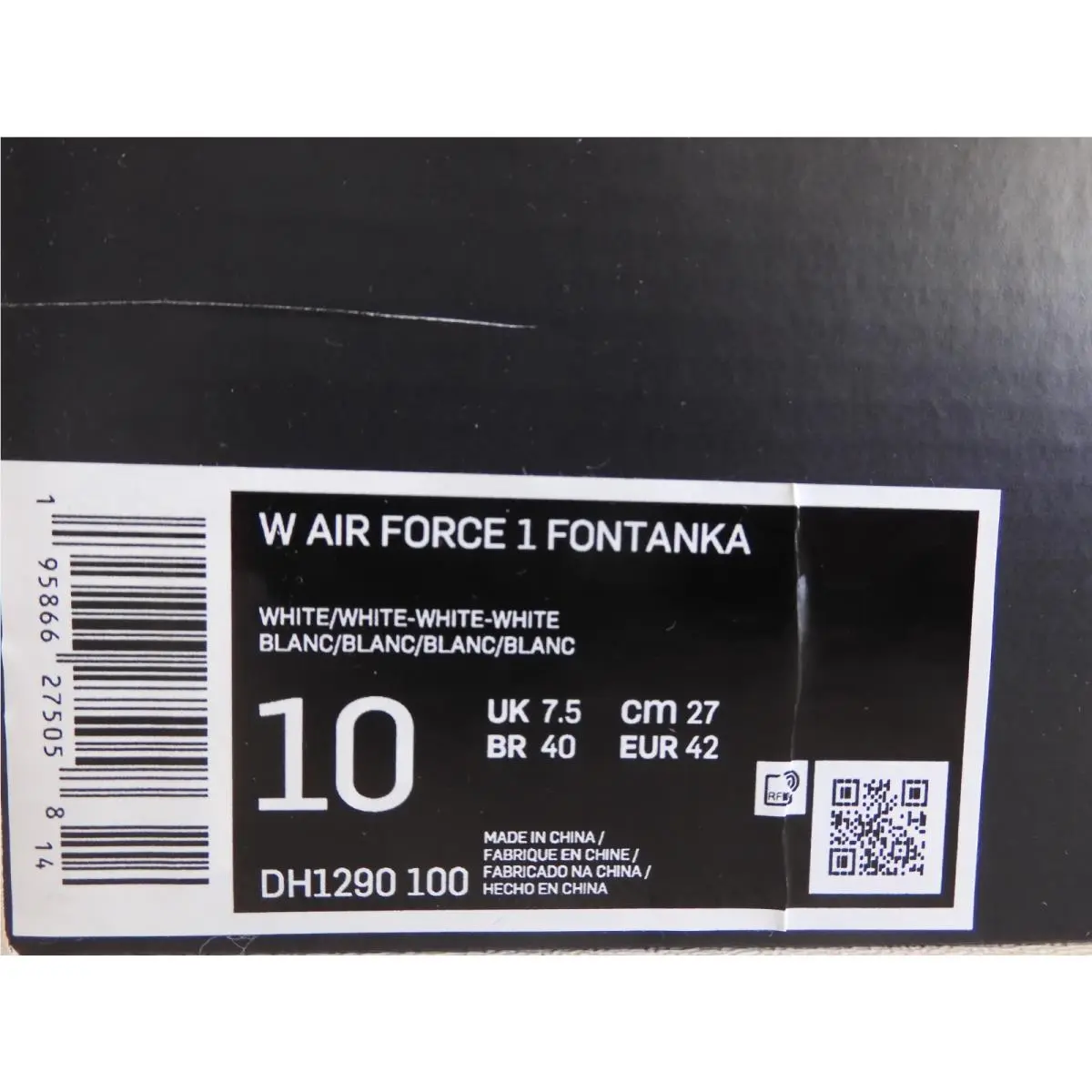 Nike shoes - Nike Air Force 1 Fontanka - DH1290-100 - White (UPC: 195866275058) 3