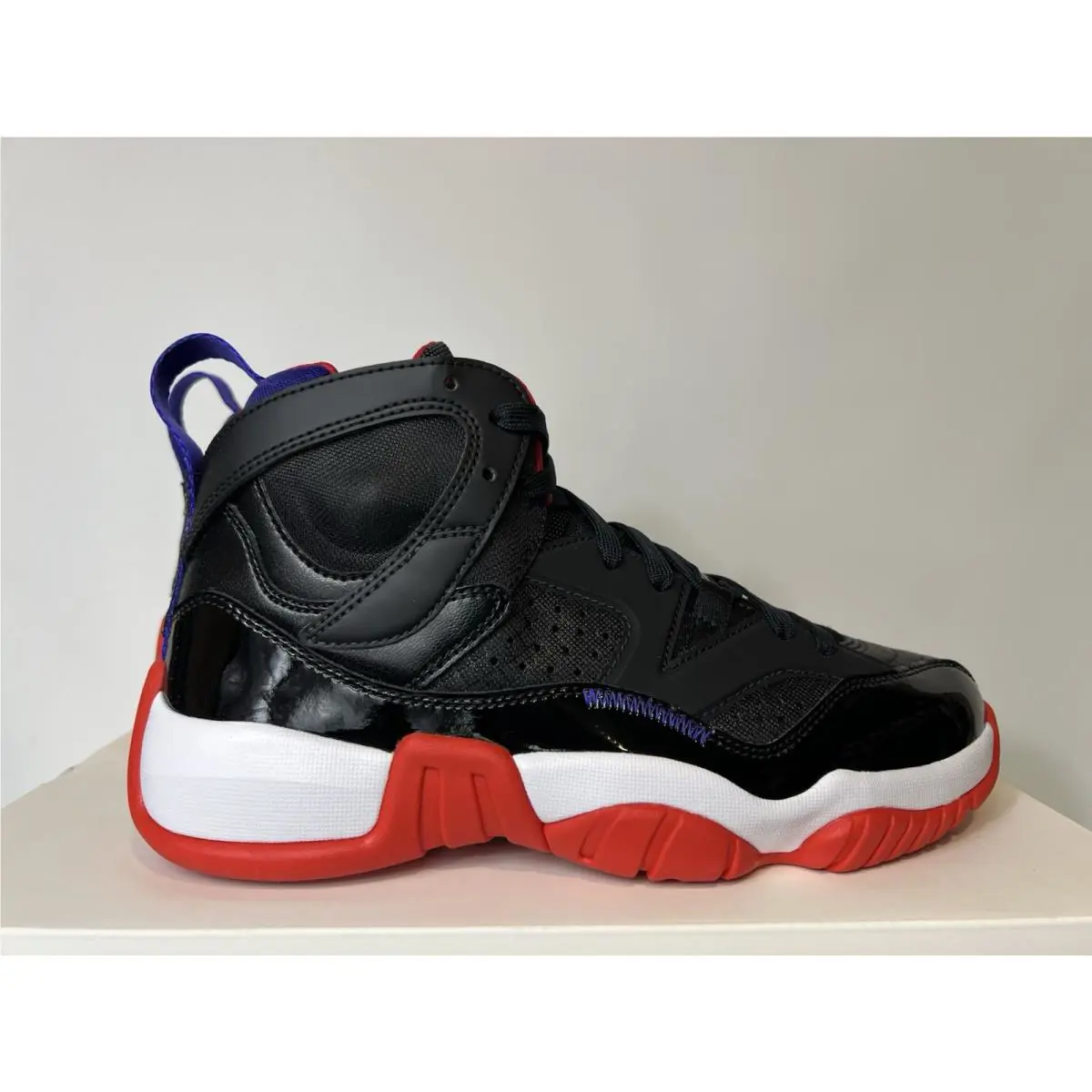 Nike shoes - Air Jordan Wmns Jumpman Two Trey - DR9631-001 - Black/Dark Concord/White/True Red 6