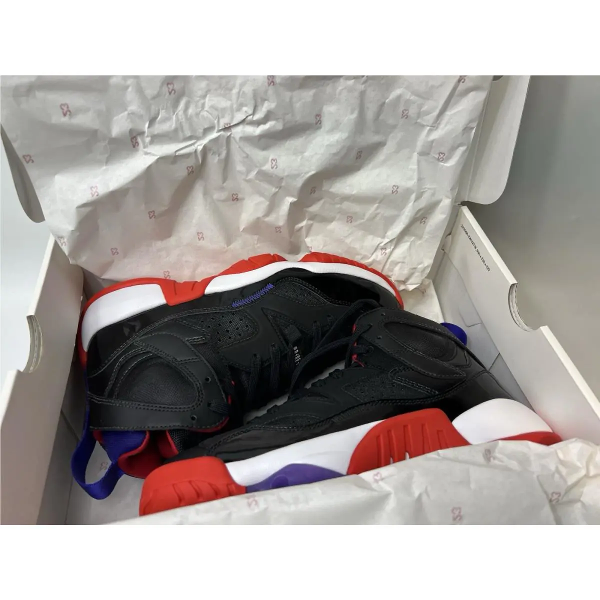 Nike shoes - Air Jordan Wmns Jumpman Two Trey - DR9631-001 - Black/Dark Concord/White/True Red 7