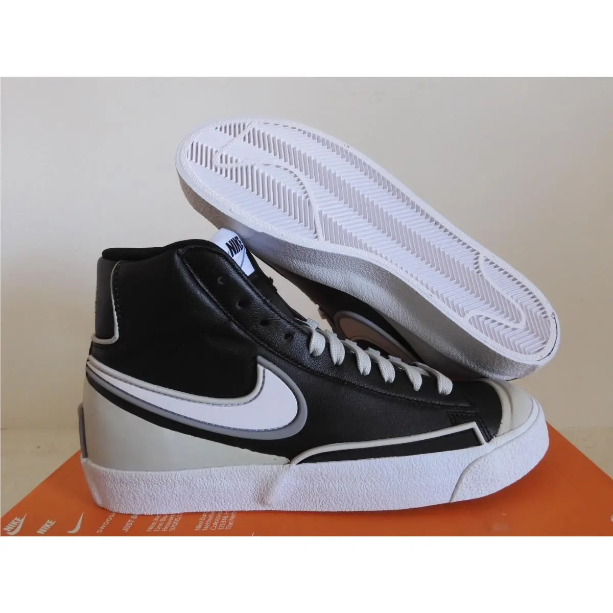Wmns Nike Blazer Mid 77 Infinite Black-white-grey Fog SZ 8 DC1746-002
