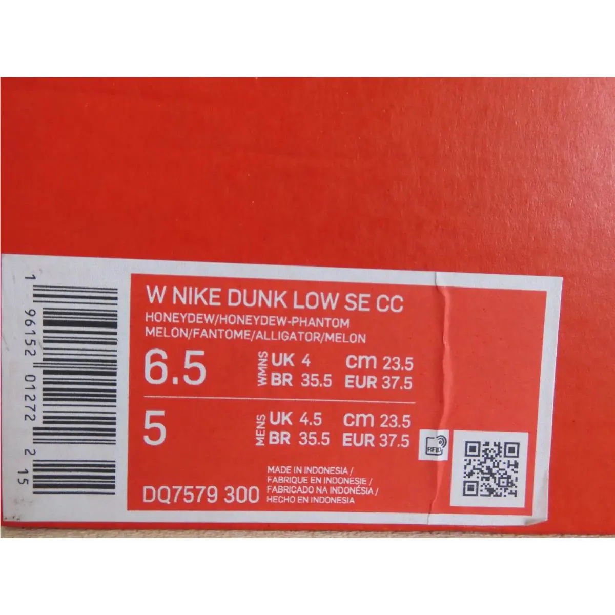Nike shoes - Nike Dunk Low - Dunk Low - DQ7579-300 - White (UPC: 196152012722) 3