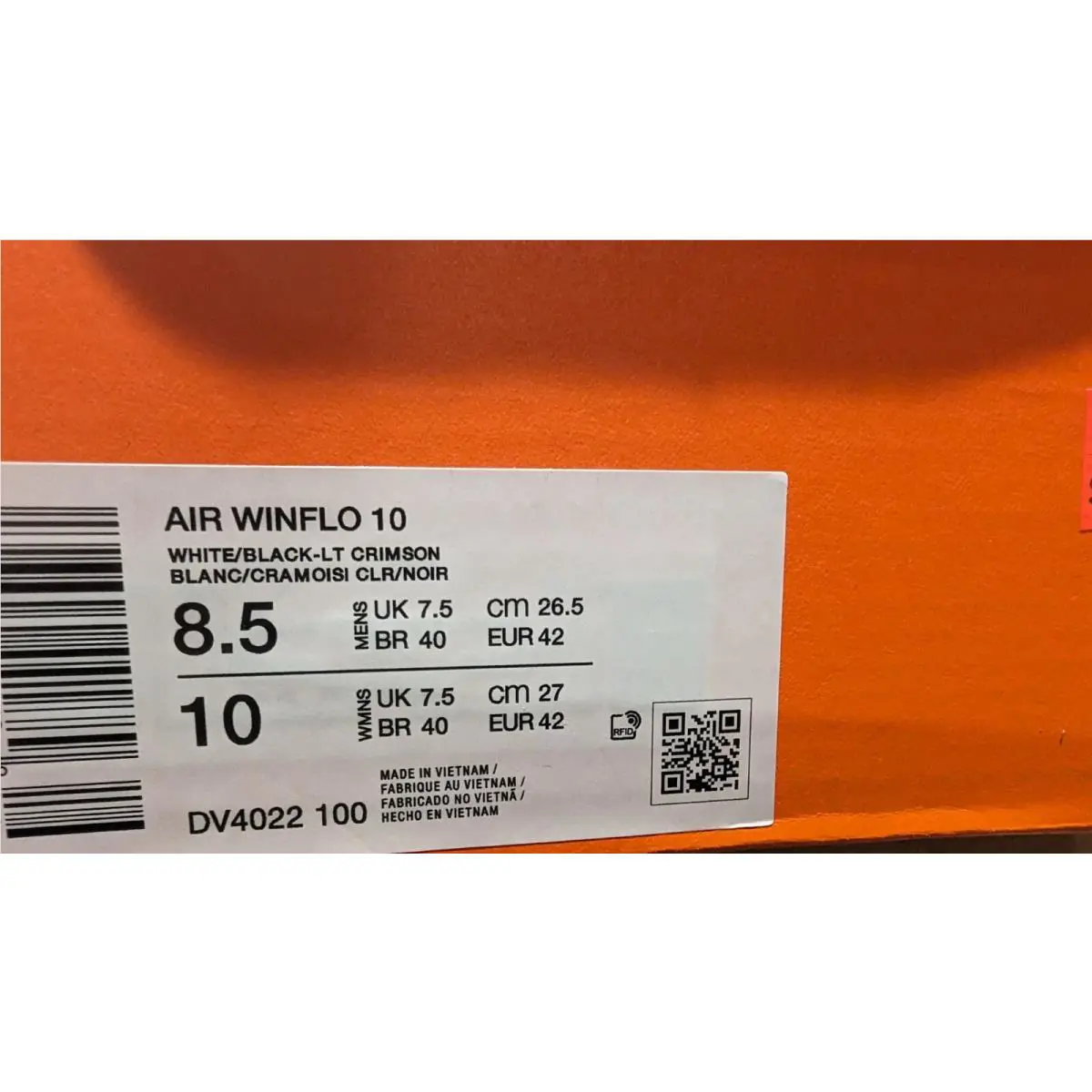 Nike shoes - Nike Air Winflo - Air Winflo - White/Black-Light Crimson 4