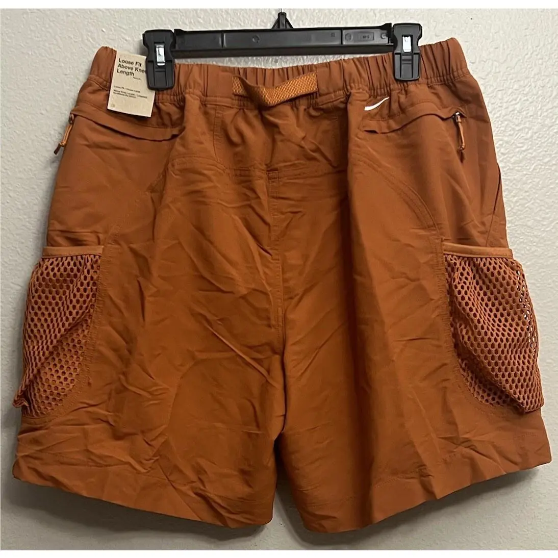 Nike clothing - Nike ACG Snowgrass Cargo Shorts - DV9405-246 - Dark Russet (UPC: 196604456708) 2