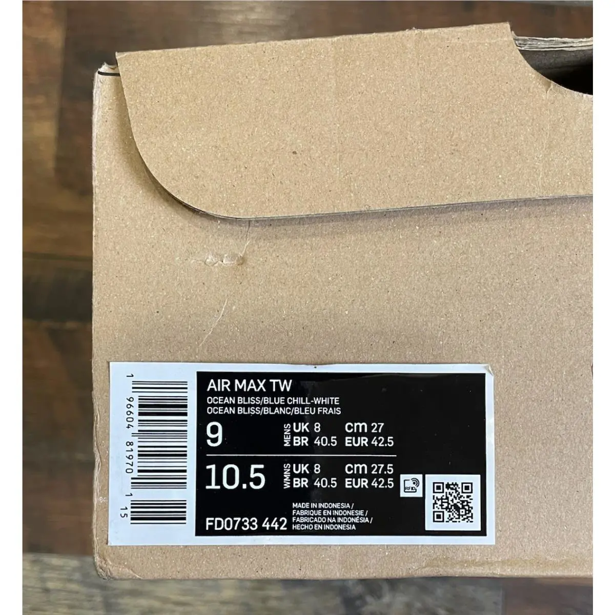Nike shoes - Nike Air Max TW Next Nature - Blue 10