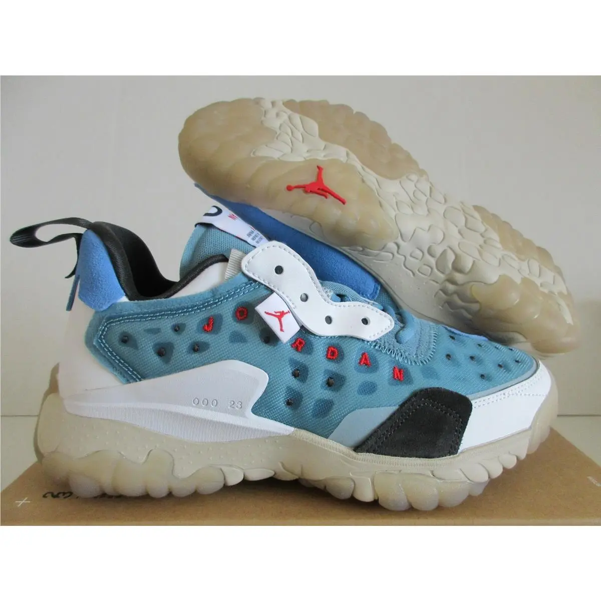 Mens Nike Air Jordan Delta 2 Cerulean Blue-university Red SZ 7.5 CV8121-400 - Blue