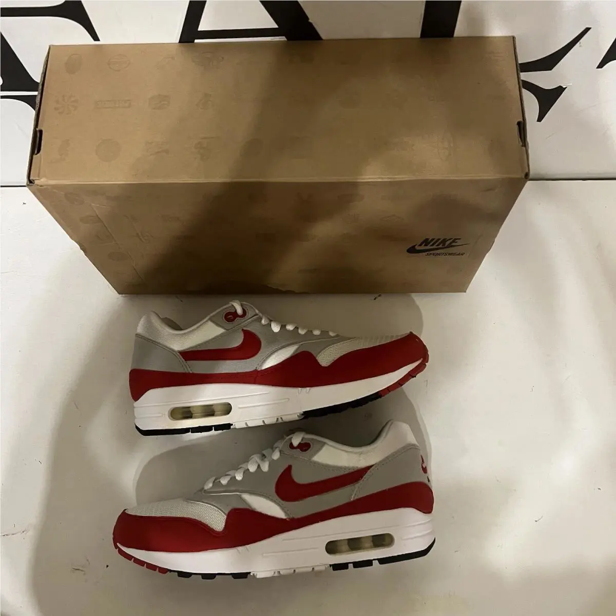 Nike shoes - Nike Air Max 1 - Air Max - 378830161 - White 0