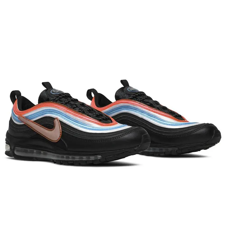 Nike shoes - Nike Air Max 97 - Air Max - CI1503-001 - Black, Manufacturer: Black/Reflect Silver-Blue Lagoon (UPC: 0193150474538) 2