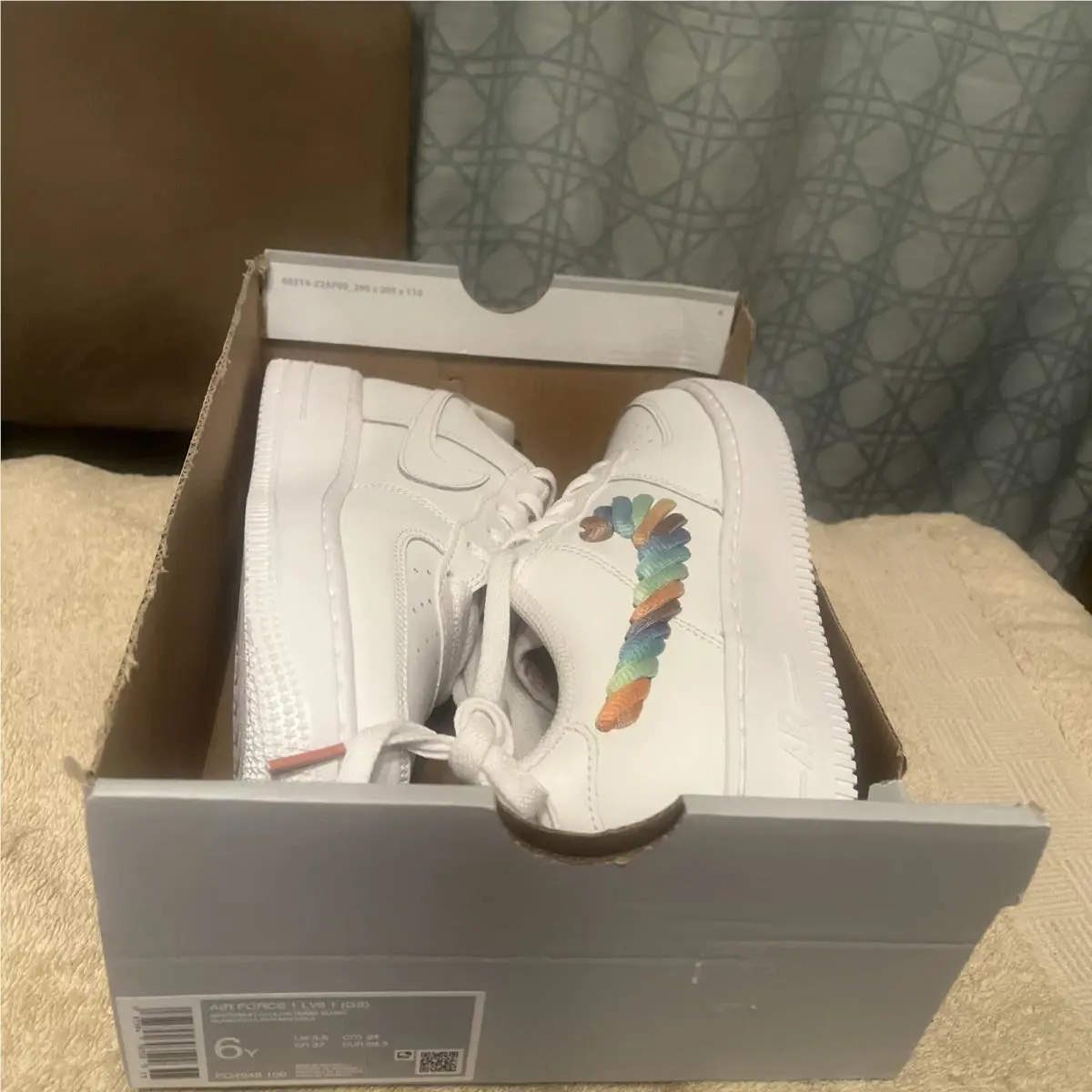 Nike shoes - Nike Air Force 1 - Air Force - FQ4948-100 - White (UPC: 197594302822) 3