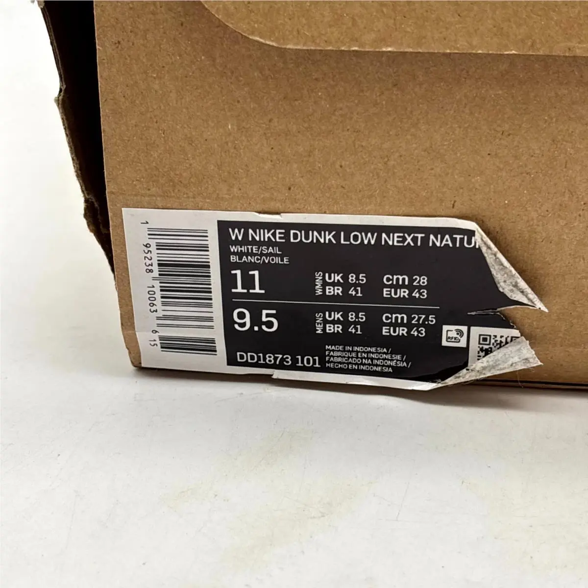 Nike shoes - Nike Dunk Low Next Nature DD1873-101 - DD1873-101 - White Sail (UPC: 195238100636) 7