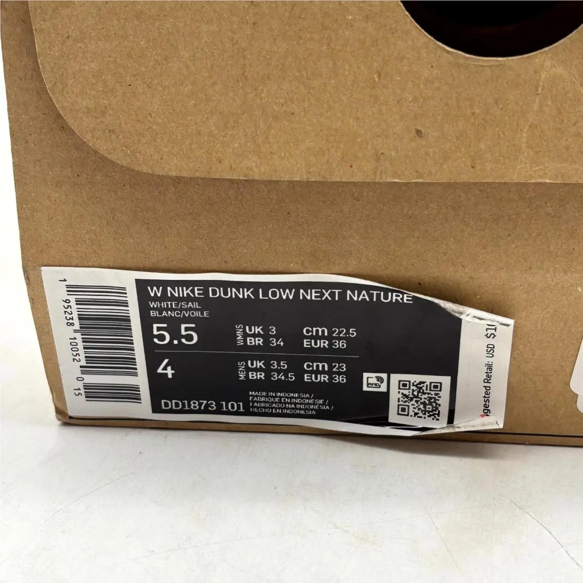Nike shoes - Nike Dunk Low DD1873-101 - Dunk Low - DD1873-101 - White (UPC: 195238100520) 7