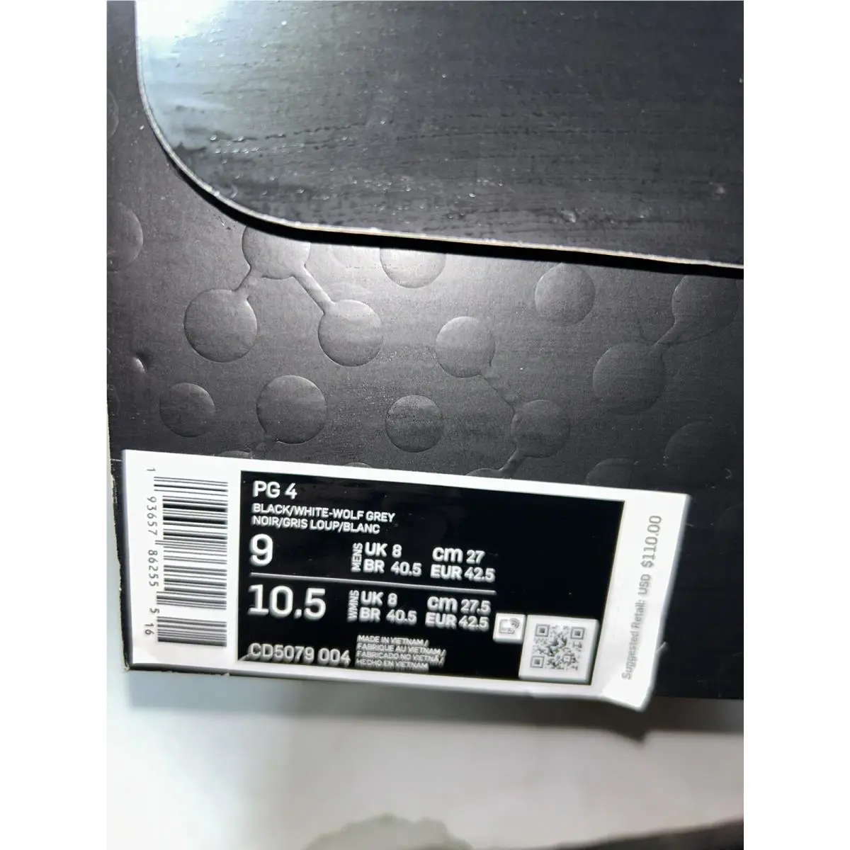 Nike shoes - Nike PG 4 - Black 3