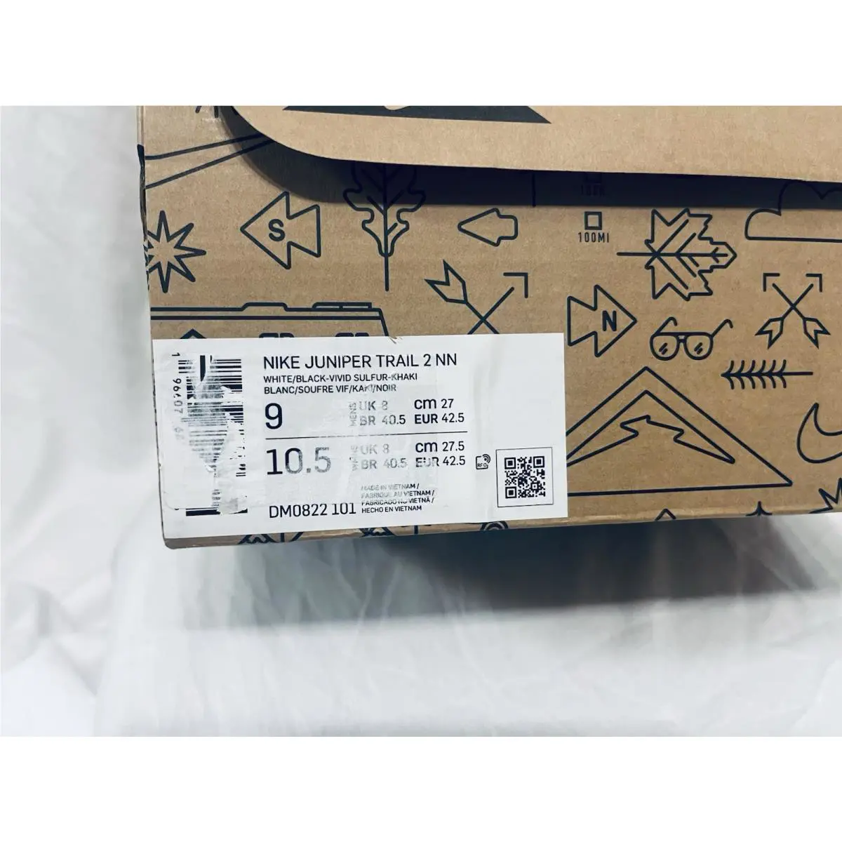Nike shoes - Nike Juniper Trail 2 NN - DM0822-101 - White 7