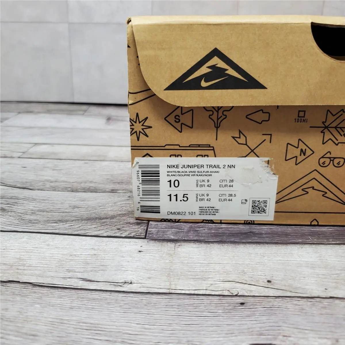 Nike shoes - Nike Juniper Trail 2 NN - DM0822-101 - White 8