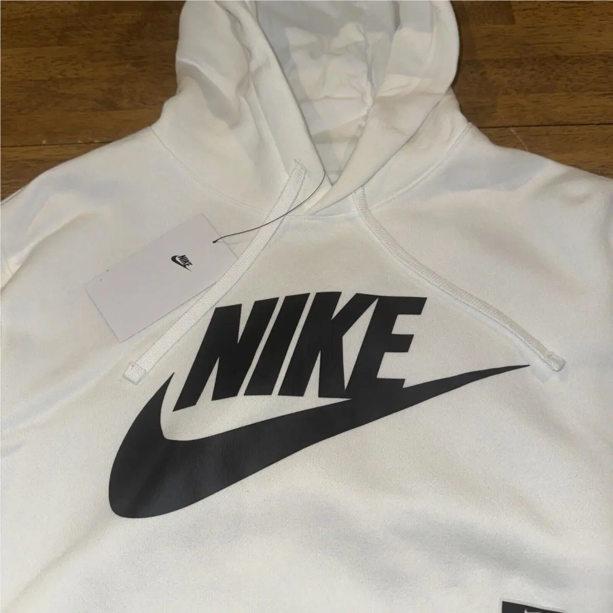 Nike clothing - Nike Hoodie - Hoodie - BV2973-100 - White (UPC: 0193147719314) 1
