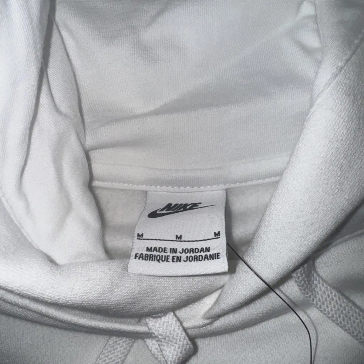 Nike clothing - Nike Hoodie - Hoodie - BV2973-100 - White (UPC: 0193147719314) 3