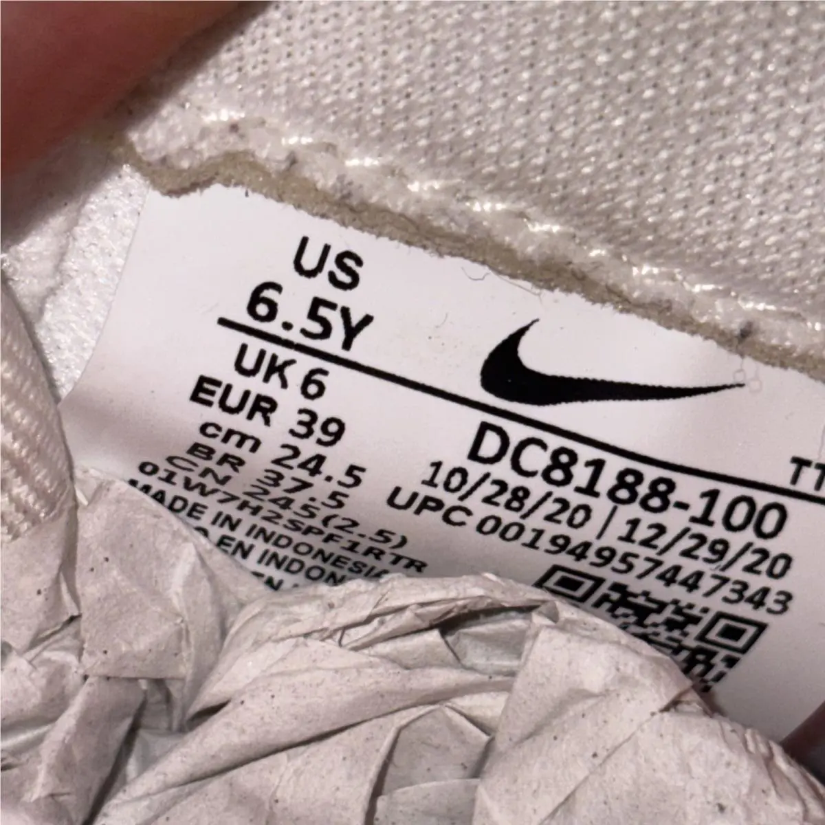 Nike shoes - Nike Air Force 1 - Air Force - AO3620-001 - White 8