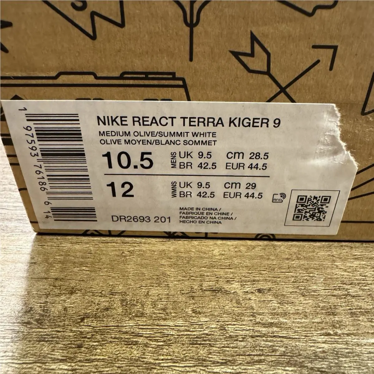 Nike shoes - Nike Terra Kiger 9 - Terra Kiger - DR2693-201 - Green 0
