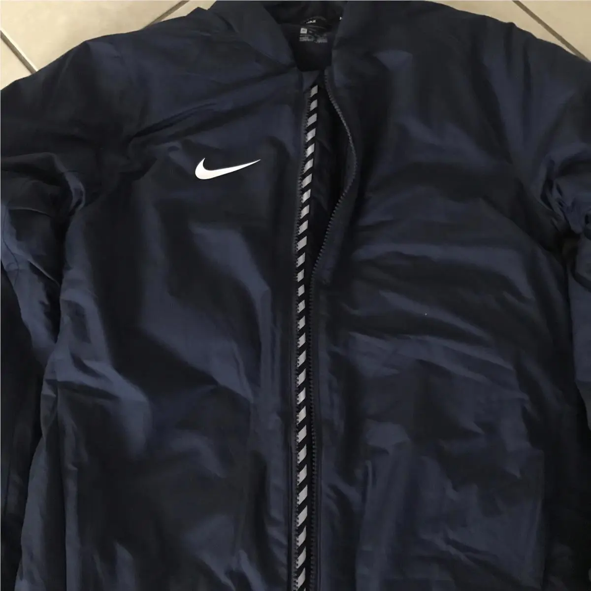 Nike clothing - Nike Bomber Jacket - Bomber Jacket - AA9776-419 - Blue (UPC: 0191887866732) 12
