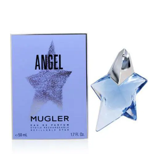 Angel by Thierry  Eau De Parfum Spray Refillable 1.7 oz For Women by Mugler