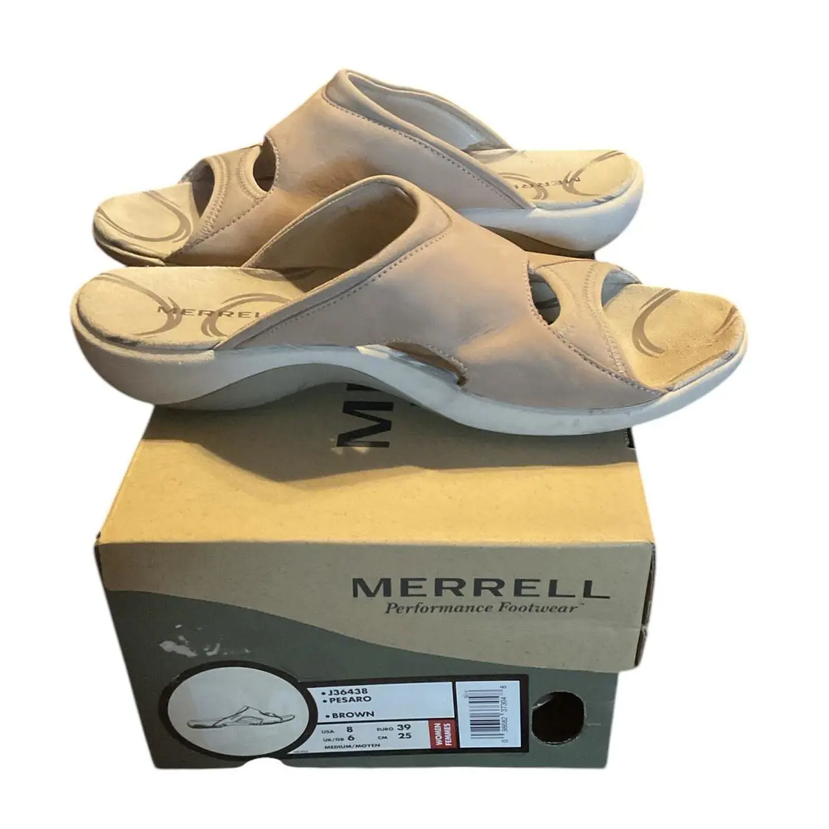 Merrell shoes - Merrell Pesaro - Pesaro - Tan 5
