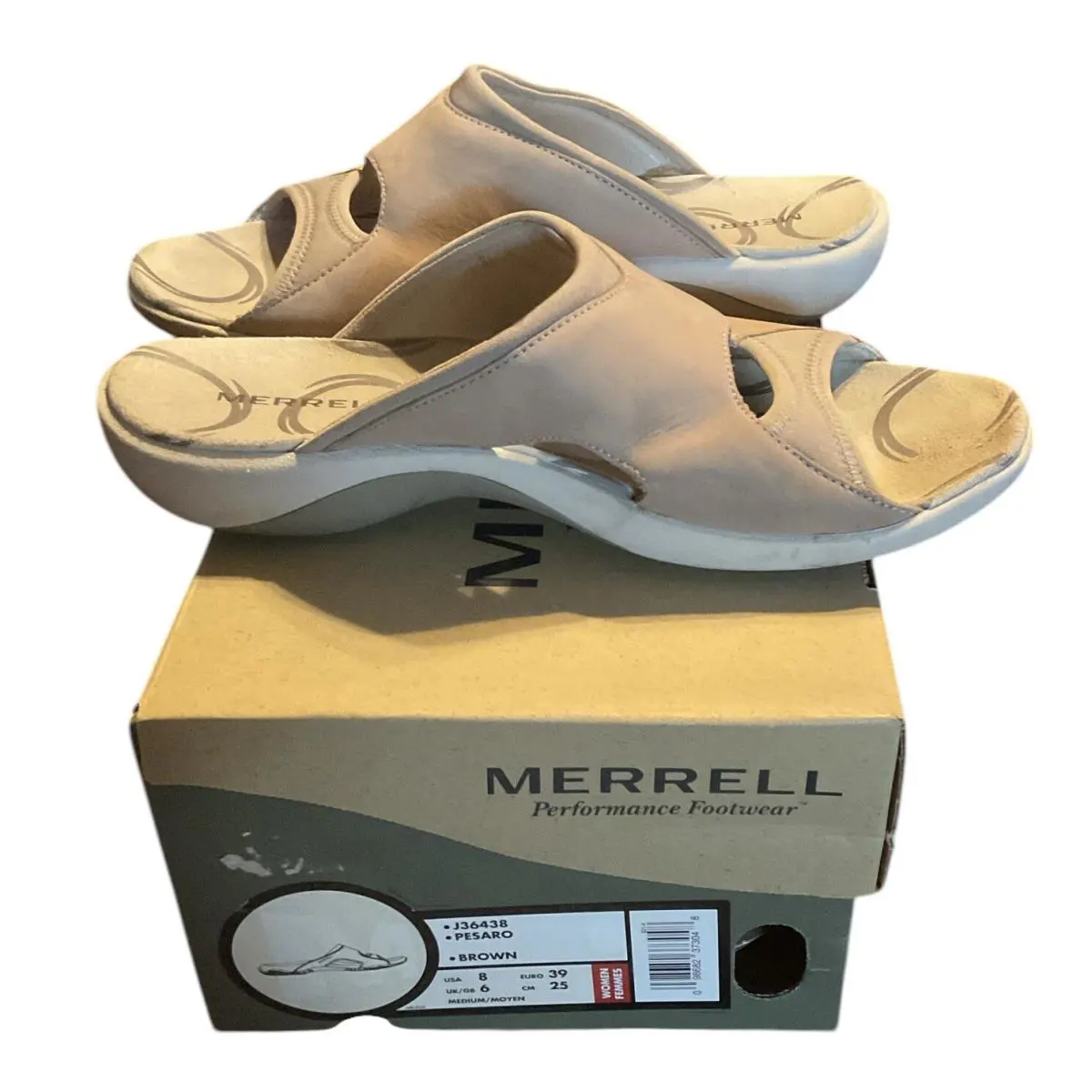 Merrell shoes - Merrell Pesaro - Pesaro - Tan 6