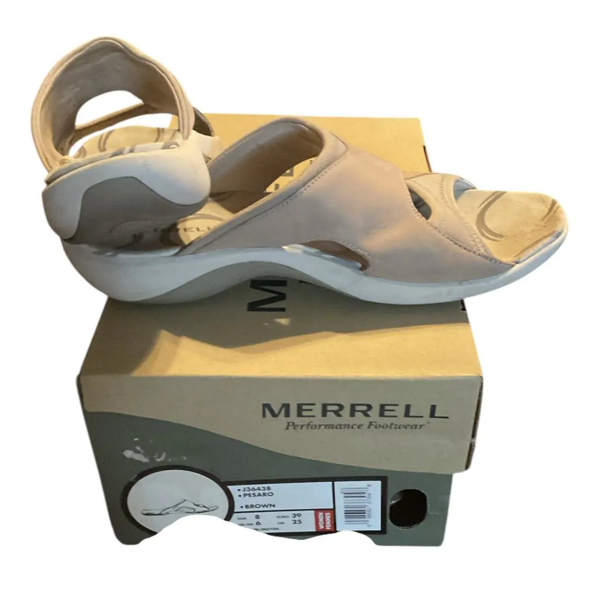 Merrell shoes - Merrell Pesaro - Pesaro - Tan 7