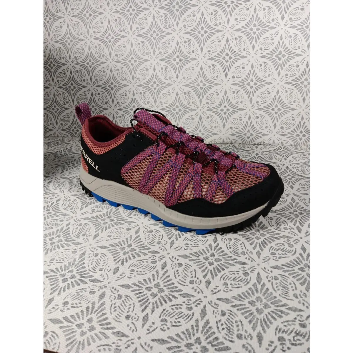 Merrell Women`s Wildwood Aerosport Athletic Shoes Sedona/dazzle Size 8.5 Bx