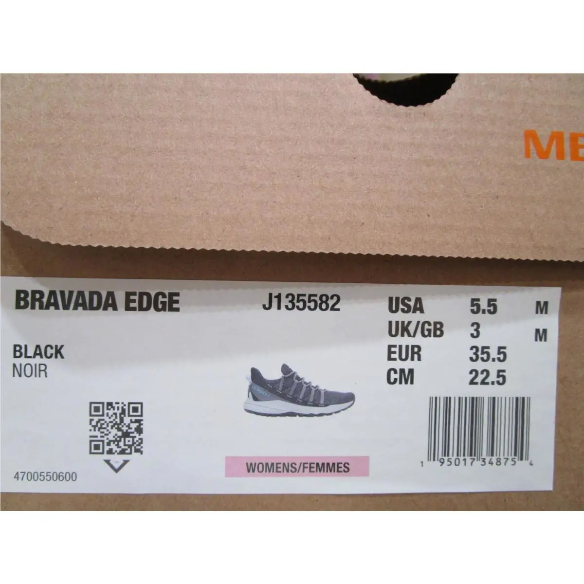 Merrell shoes - J135582 - J135582 - Black 4