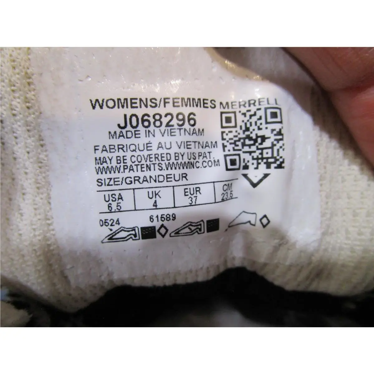 Merrell shoes - J068296 - J068296 - Cream 4