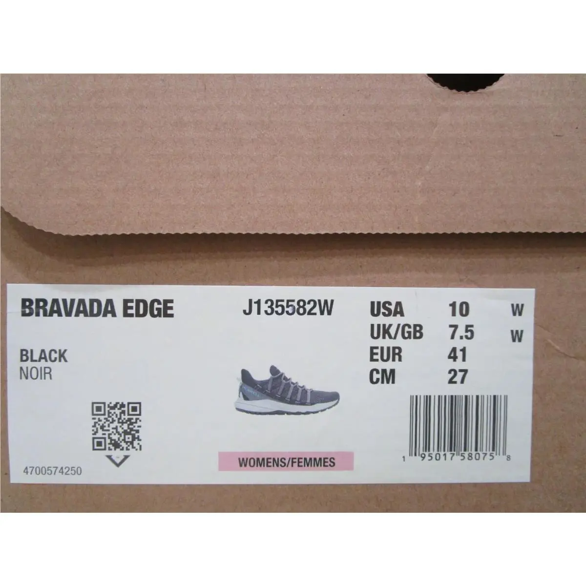 Merrell shoes - J135582W - J135582W - Black 4