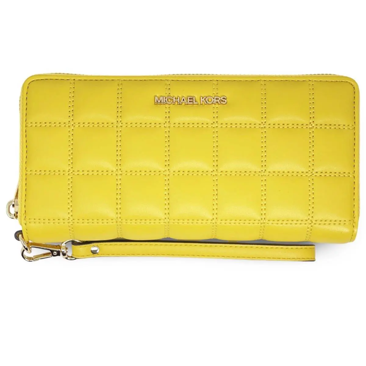 Michael Kors Jet Set Travel Large Continental Wallet Quilted Vegan