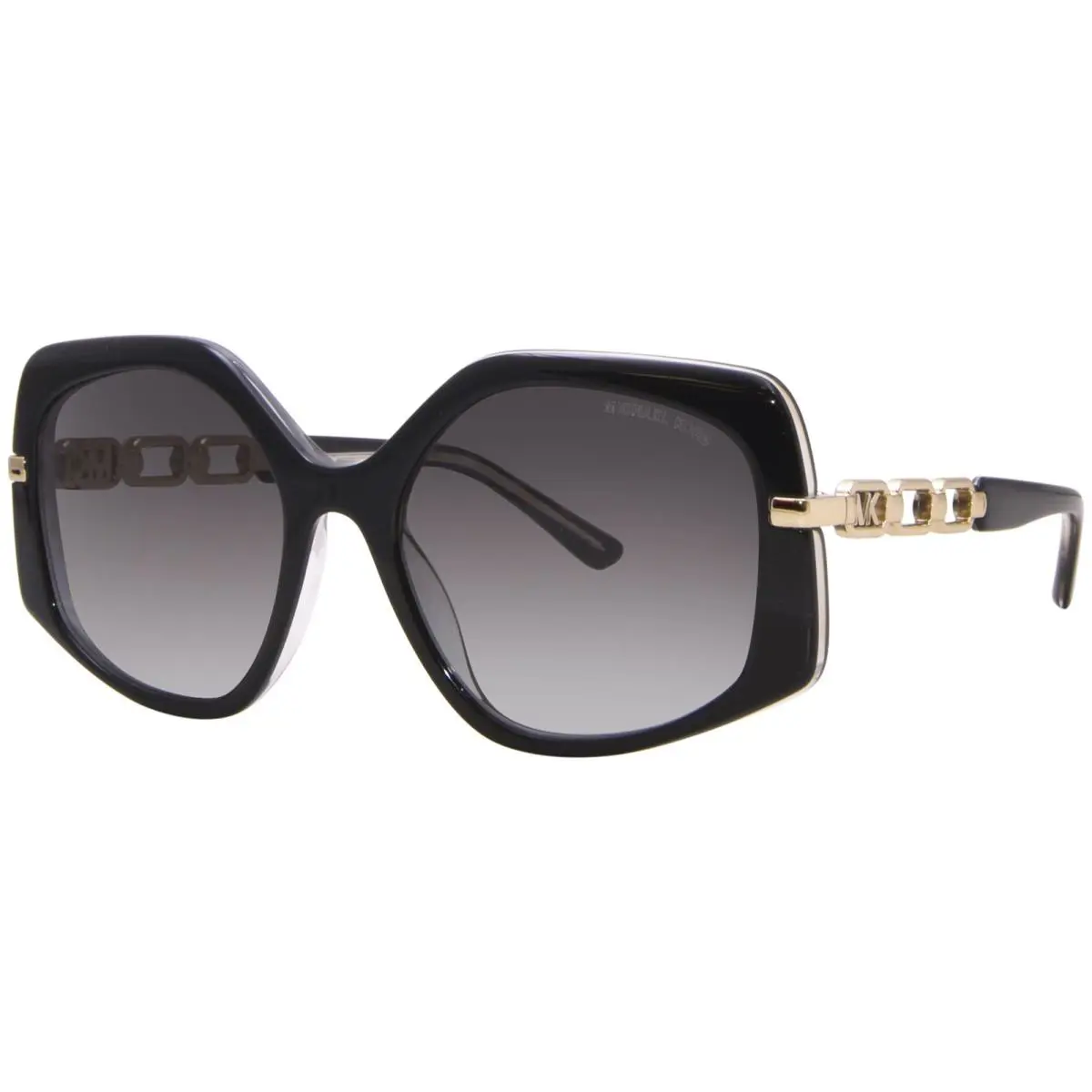 Michael Kors Cheyenne MK2177 31068G Sunglasses Women`s Black/grey Gradient 56mm