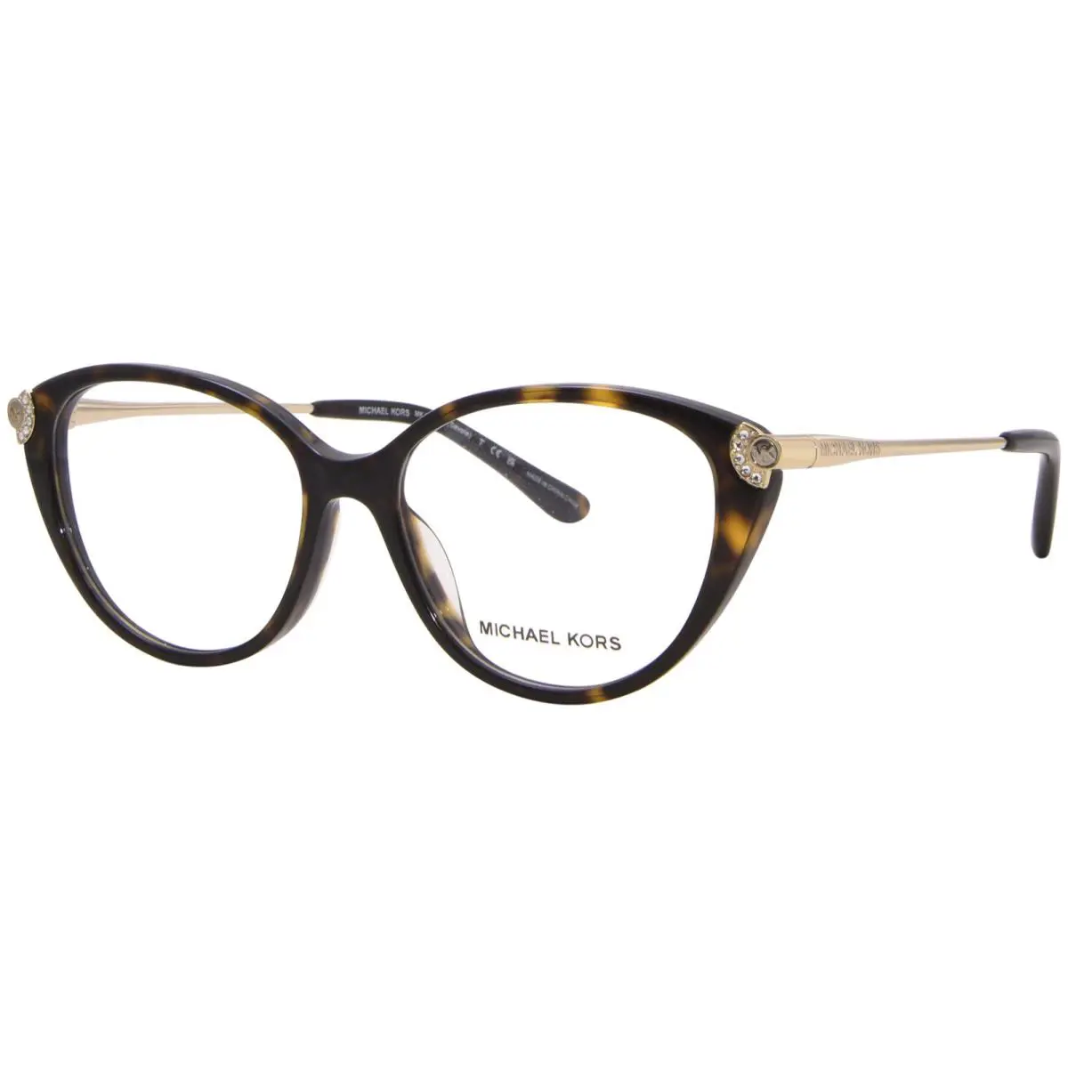 Michael Kors Savoie MK4098BU 3006 Eyeglasses Women`s Dark Tortoise Full Rim 53mm