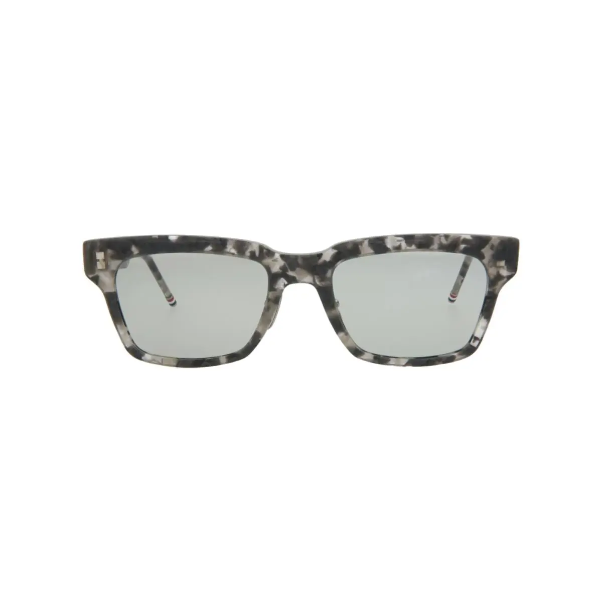 Unisex Square/rectangle Grey Tortoise Grey Fashion Designer Eyewear by Thom Browne