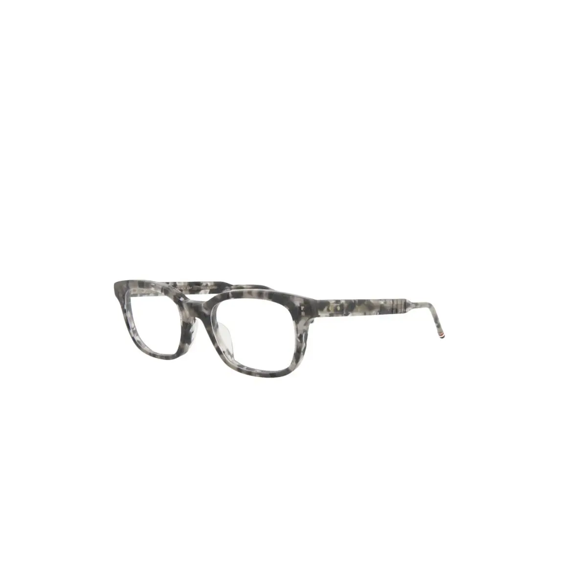 Thom Browne Unisex Novelty 50mm Grey Tortoise Opticals TBX410-5003