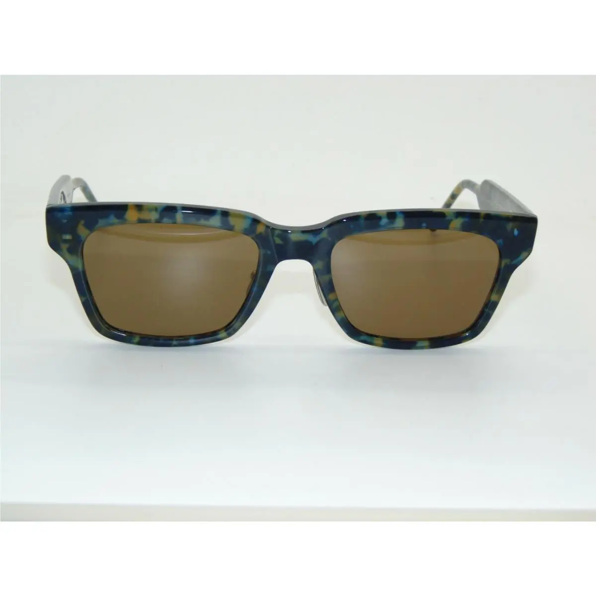 Thom Browne TBS418-54-03AF Nvy Navy Tortoise/brown Sunglasses