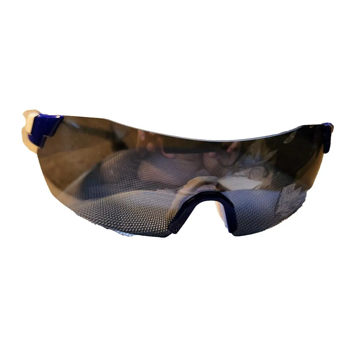 Smith Pivlock V90 Sunglasses Blue Frame/platinum Ignitor Clear Lenses