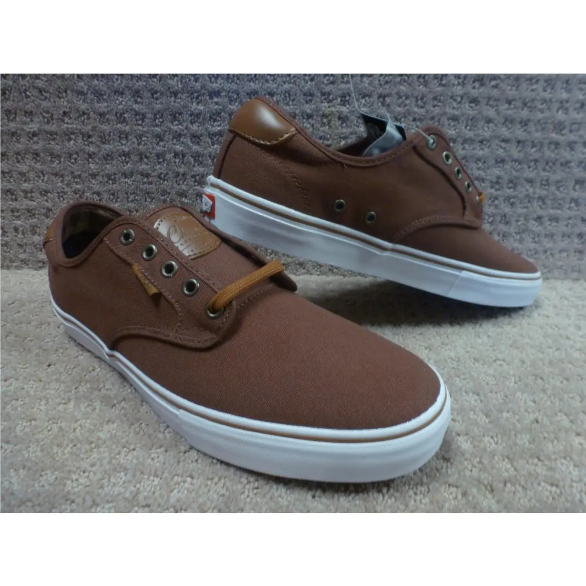 Vans Men`s Shoes Chima Ferguson Pro -- Plaid Potting Soil