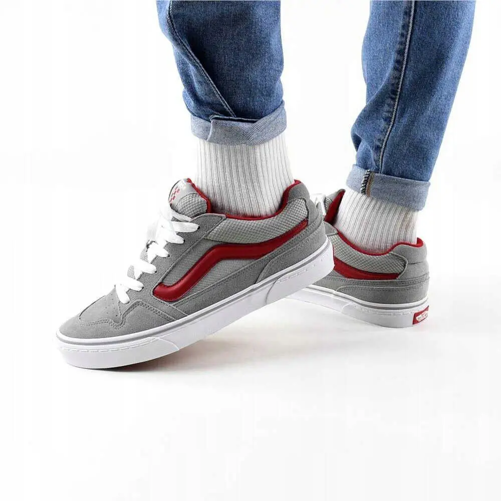 Vans shoes - GREY/RED - VN0A5JM2Y691 5