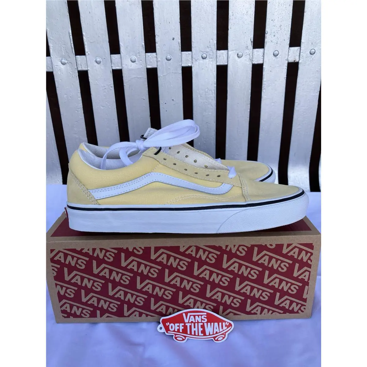 Vans shoes - VANS Old Skool - Old Skool - VN0A4U3BWL6 - Yellow 3