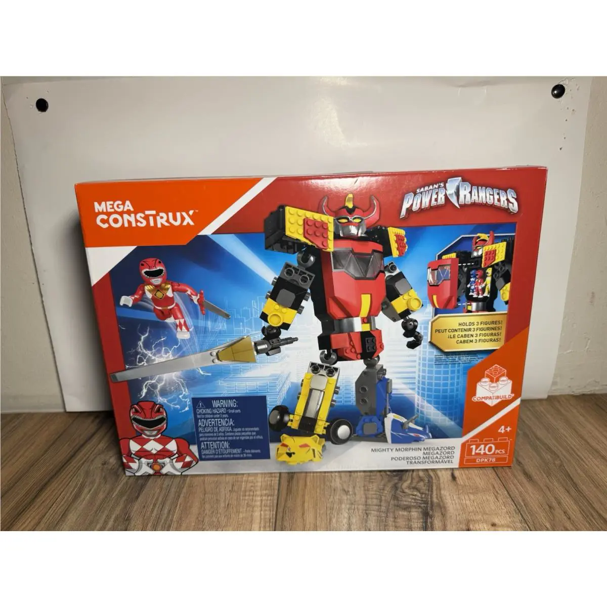 Mega Construx Power Rangers Mighty Morphin Megazord DPK78